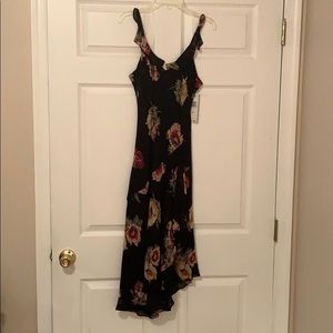 RALPH LAUREN Gorgeous Black and Floral Dress